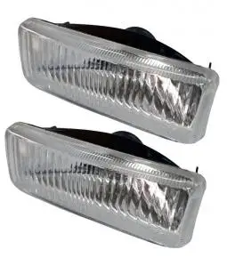 Juego de Faros de Iodo Rectangular H3 12v 55w 128 x 45mm Cristal