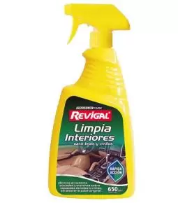 Limpia Interiores para Telas Tapizados y Vinilos Spray 650 cm3 - Rápida Acción