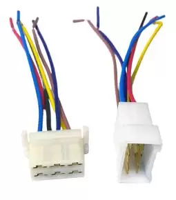 Juego de Fichas Conector 6 vias Macho y Hembra