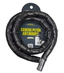Cadena Pitón Multiuso Oregon / Traba para moto 150cm con 2 Llaves 