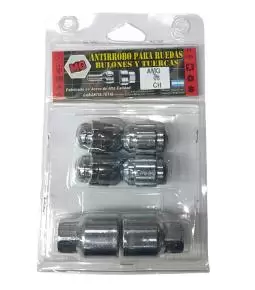 Tuercas Antirrobo / Seguridad Hyundai Creta, i30, Hilux, Kia Sportage, L200, BAIC