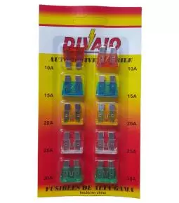 Blister X10 Fusibles Surtidos 10a A 30a Divaio