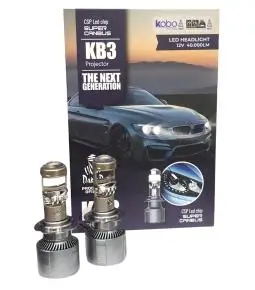 Kit Cree CSP Led KB3 Projector con Lupa H7 12v 40000LM Super Canbus