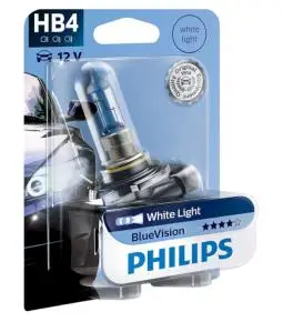 Lampara HB4 9006 12v 51w Philips Blue Vision