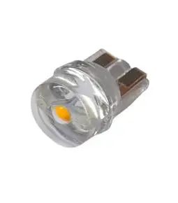 Led T10 W5W 12v Ambar Posicion Led Cristal