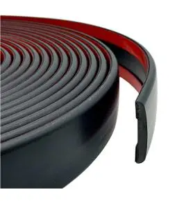 Moldura Negra Mate Adhesiva PVC 40mm de Ancho, 6mm de Espesor 