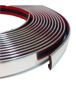 Moldura Plateada Ancho 22mm