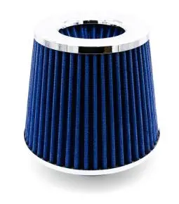 Filtro de aire Bicónico Azul Diámetro de Boca 63mm