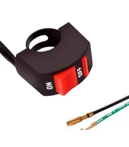 Interruptor Tecla On-Off Para Manubrio Moto, Cuatri Impermeable
