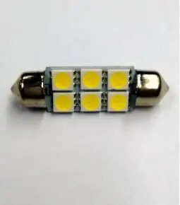 Led tubular 39mm 6 SMD