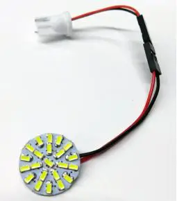 Plaqueta Circular con 22 Led adhesiva - Diámetro 20mm