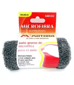 Paño Grueso de Microfibra Ideal para Secado 40x40cm