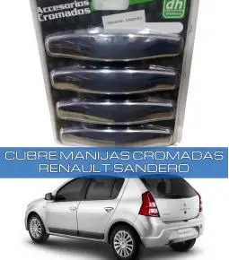 Cubre Manijas Cromadas Renault Sandero / Symbol 2007+