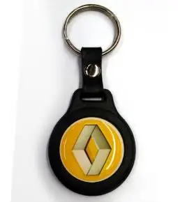 Llavero plástico y resina logo Renault