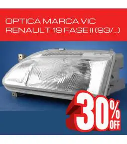 Optica Renault 19 Fase II 93+ VIC
