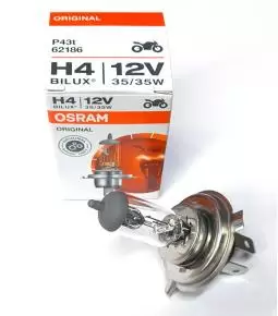 Lampara H4 12V 35/35W para Moto