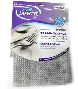 Paño Microfibra Trama WAFFLE 30X40 cm / Secado Veloz