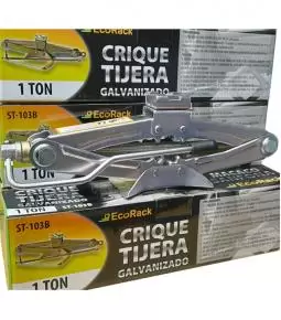 Crique tijera 1 ton galvanizado