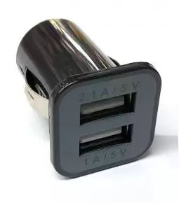 Cargador USB Dual 12/24V 1.0A / 2.1A 