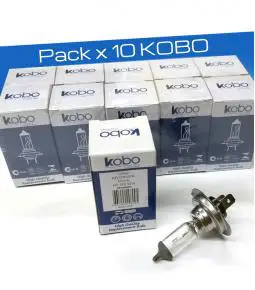 Pack X 10 Lámparas H7 Kobo 12v 55w