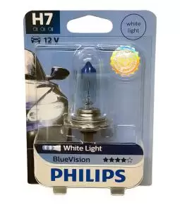 Lampara H7 12v 55w Philips Blue Vision 