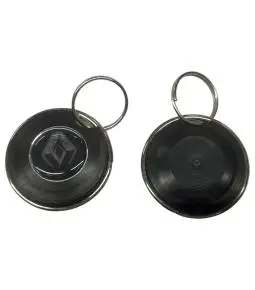 Llavero plástico y resina con logo Renault