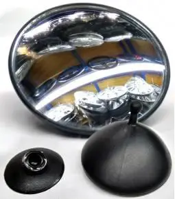 Espejo con Sopapa / Ventosa Redondo - Para Niños / Diámetro 8,50 cm