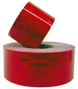 Cinta reflectiva roja Homologada Económica