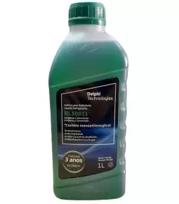 Liquido Refrigerante Delphi para Radiadores 1L Verde / Orgánico y Concentrado / Anticorrosivo / Anticongelante