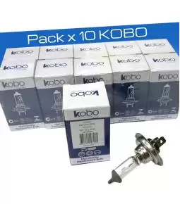 Pack X 10 Lámparas H7 Kobo 12v 55w