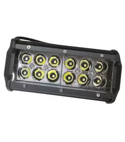 Barra de 12 Led Recta 36w - Haz de Luz Spot