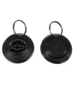 Llavero plástico y resina con logo Chevrolet