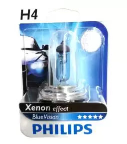 Lampara H4 12v 60/55w Philips Blue Vision 