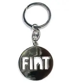 Llavero de metal logo Fiat