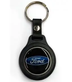 Llavero plástico y resina logo Ford