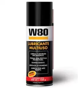 W80 Lubricante Multiuso con PTFE (Teflon)