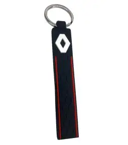 Llavero Cinta de Goma con Logo Renault Largo 12cm