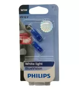 Lamparas T10 Philips 12v W5W Blue vision