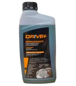 Liquido Refrigerante Anticogelante Anticorrosivo Organico Tipo A DRIVE+ Concentrado x 1 l. Verde