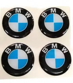 Centros de llanta BMW 49mm en resina