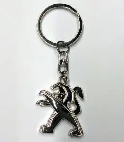 Llavero de metal logo Peugeot