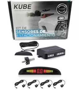 Sensor para Estacionamiento Universal Negro Kube