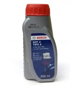 Liquido de Frenos Bosch Tipo DOT 4 200 ml.