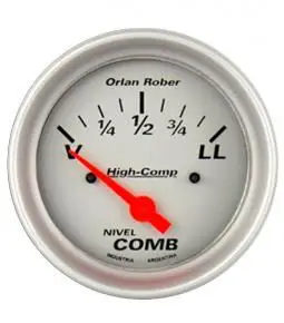 Voltimetro 12v Orlan Rober High Comp 66mm