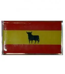 Bandera españa resina